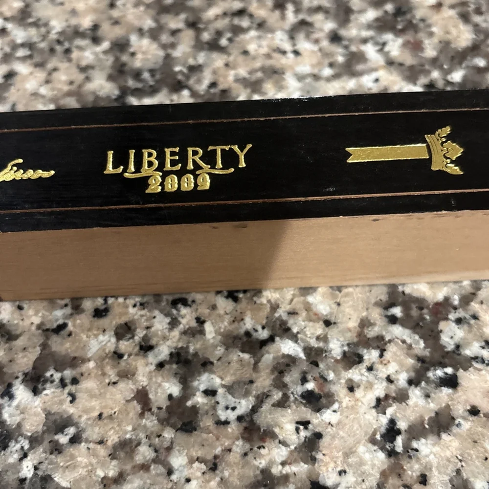 Camacho Liberty 2009 Empty Imported Cigar Box 7.25”x1.25”x1.25